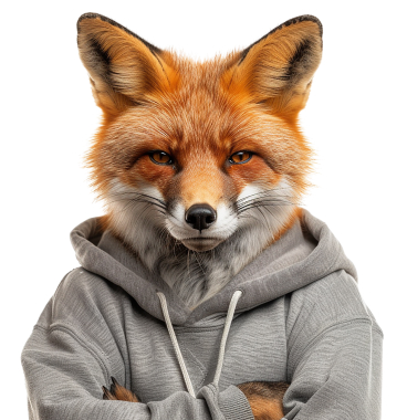 Лиса со стандартного пакета